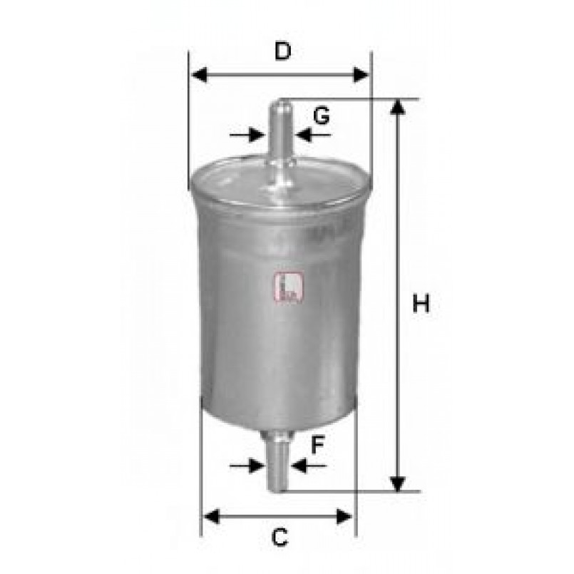 S 1747 B SOFIMA Фільтр палива